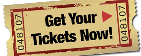 BOOK YOUR TICKETS NOW! For .